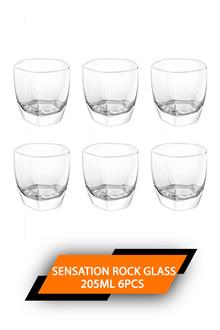 Ocean Sensation Rock Glass 205ml 6pcs